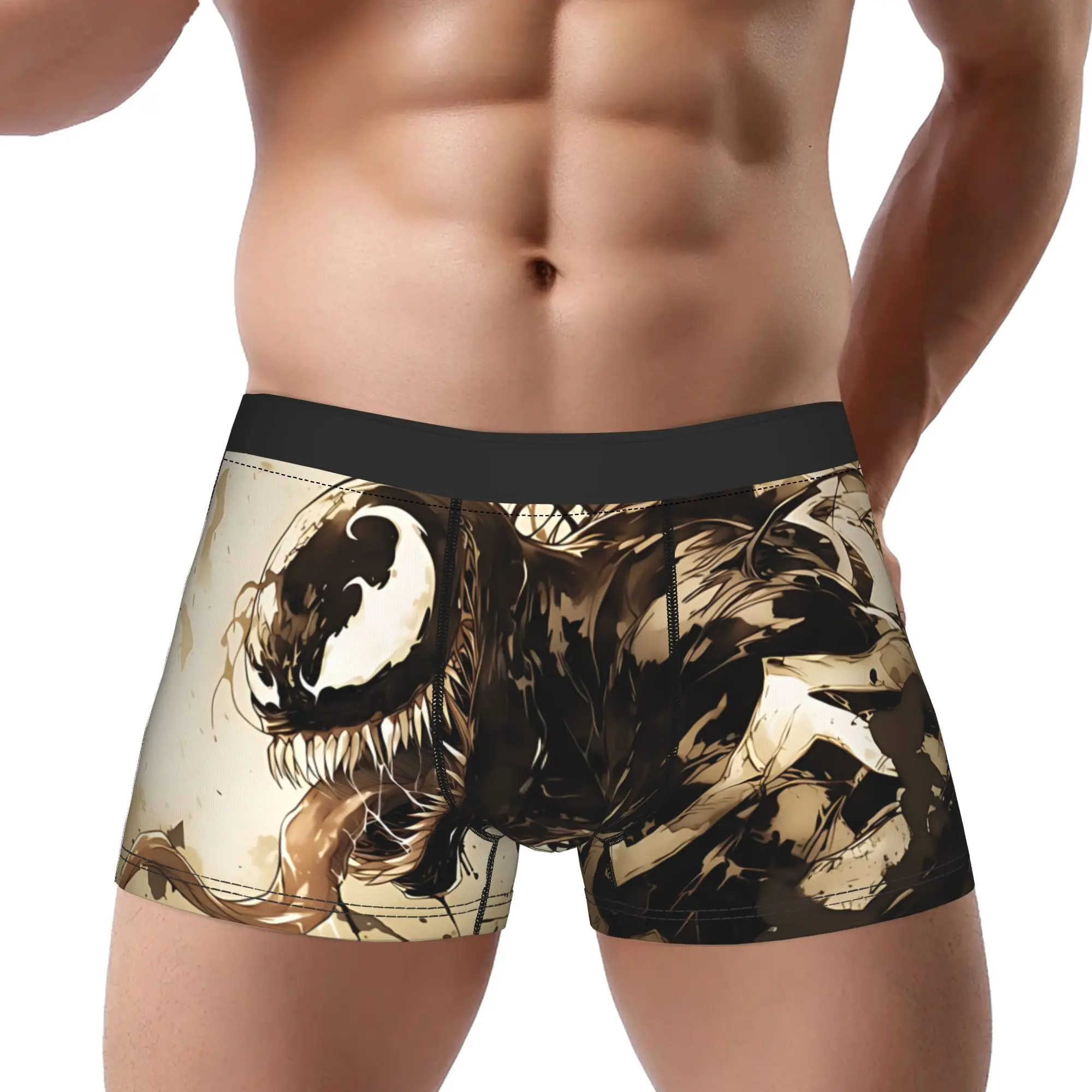 

venom boxers adults 18 plus Underpants Breathbale Panties Man Underwear Comfortable Shorts Boxer Briefs