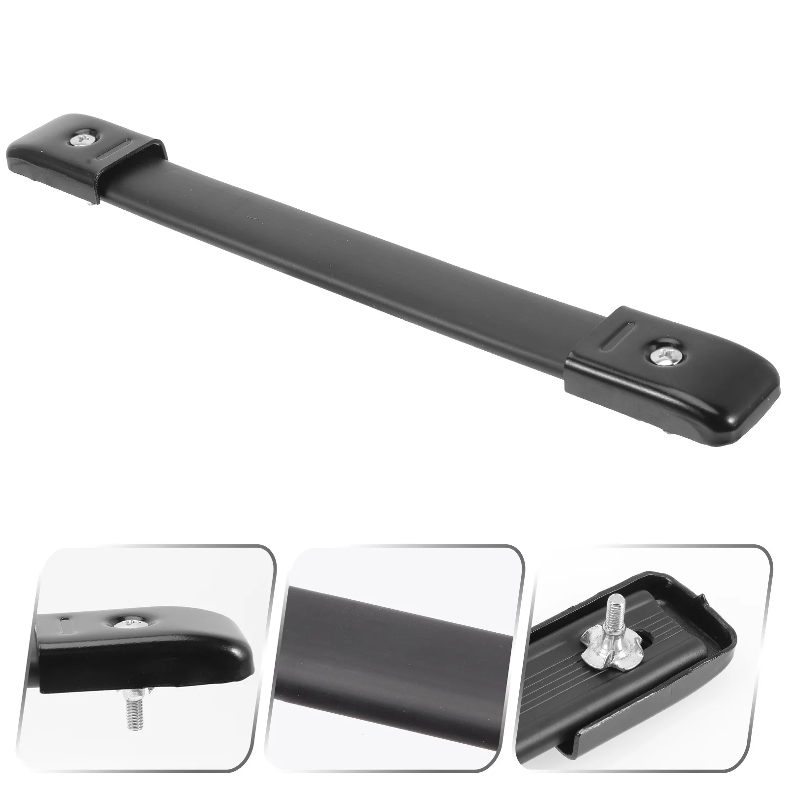 

1 set 1 Set Vintage Style Speaker Handle Pull For Guitar Amplifier Amp Strap Black Replacement Cabinet Grasp Sturdy Audio Handle