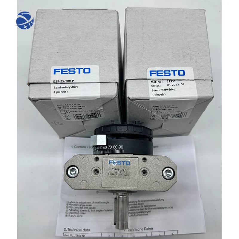 FESTOs DSR DSRL Semi-rotary drive DSR-25-180-P 11911