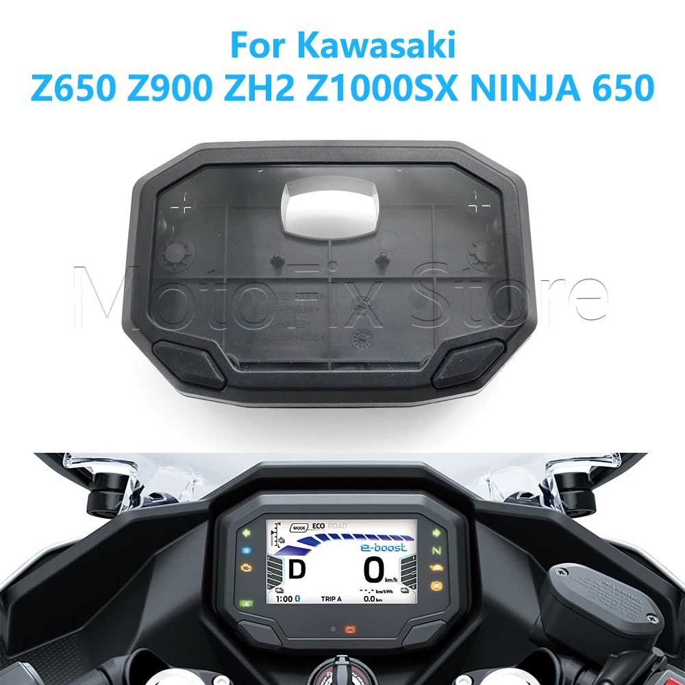

Motorcycle Speedometer Tachometer Gauge Case Cover Instrument Shell For Kawasaki Z400 Z650 Z900 NINJA 650 2020-2024 2023 2022