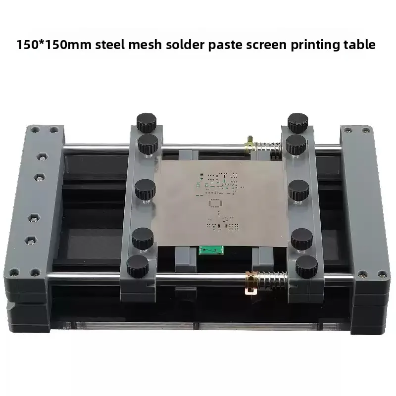 Manual Simple Solder Paste Screen Printing Table PCB Stencil Printer For Circuit Board Tin Small SMT