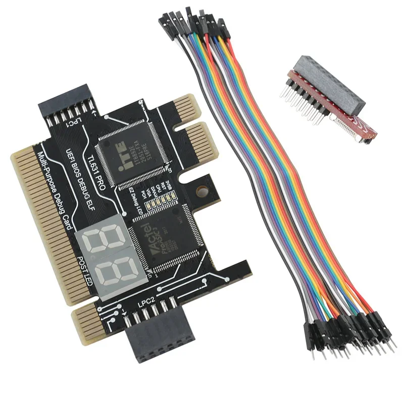 Multifunction LPC-DEBUG Card PCI LPC Motherboard Diagnostic Test Tool Kit For Computer Laptop Mobile Phone Repair