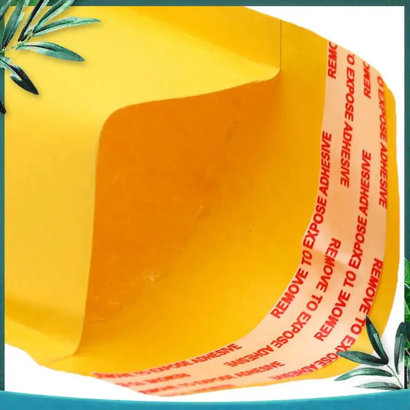 YSS-400 Stk/partij Verdikte Kraftpapier Bubble Enveloppen Zakken Mailers Gewatteerde Verzending Envelop Met Bubble Mailing Zak 15X18 cm