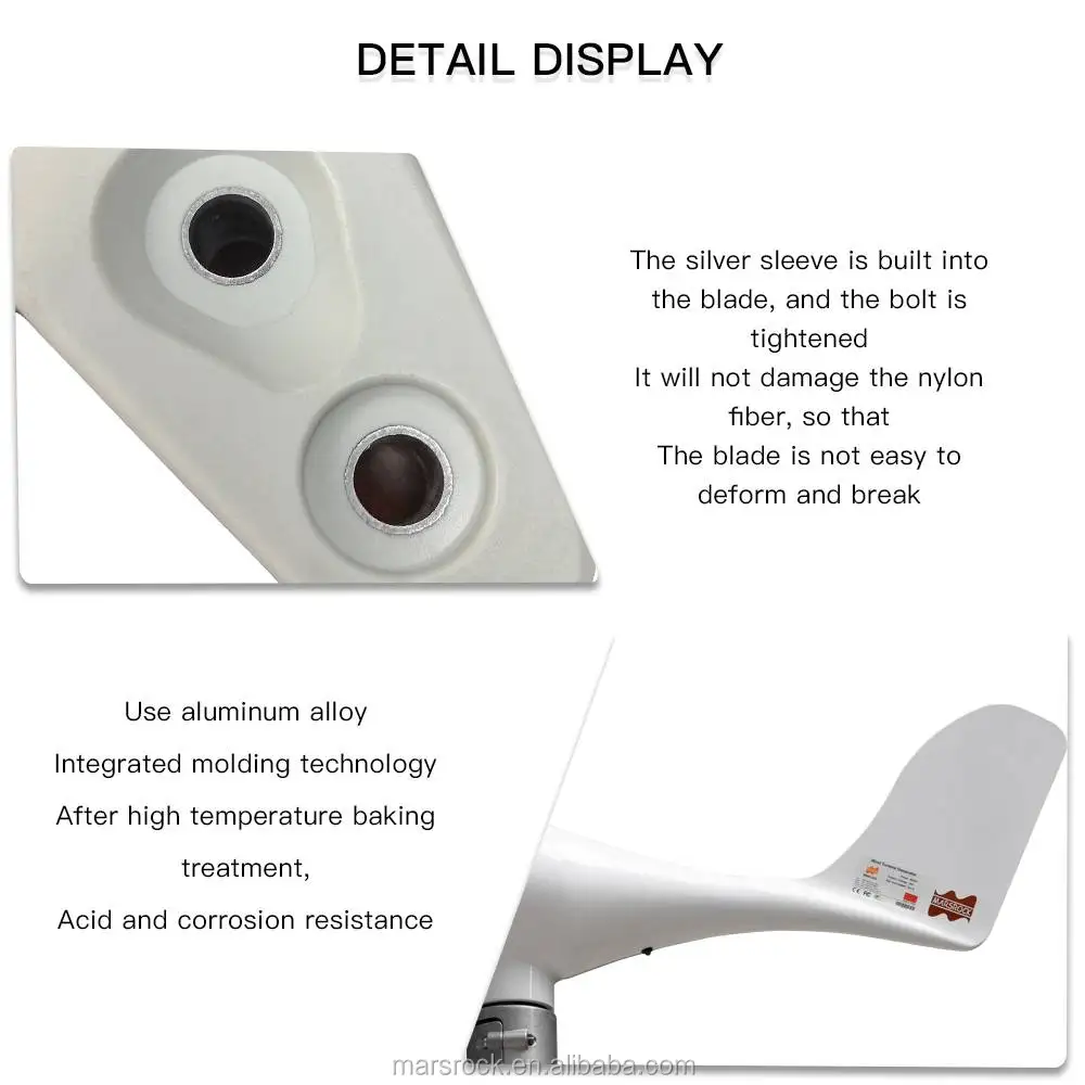 600W 12V 24V Wind Turbine Generator 3 5 Blades Residential AC Hawt Wind Mill with Free MPPT Controller Charging Indicator LED