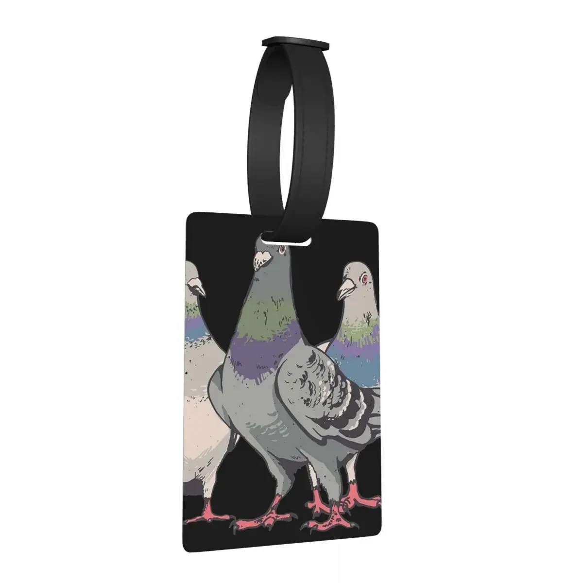 

Pigeons, Pigeon Breeding, Pigeon Fanciers Luggage Tags Suitcase Travel Fashion Baggage Boarding Tag Label Holder ID Name Address