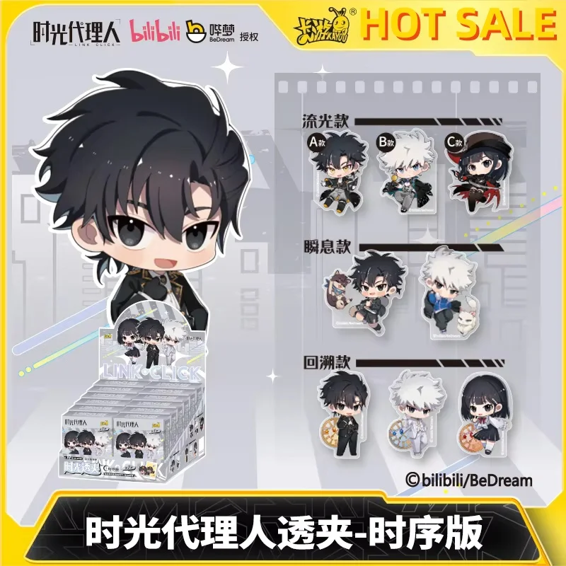 

Подлинная в наличии Kayou Click Card, акриловая стоячая доска, серия времени, первая бомба, украшения, персонаж мультфильма, детский праздничный подарок