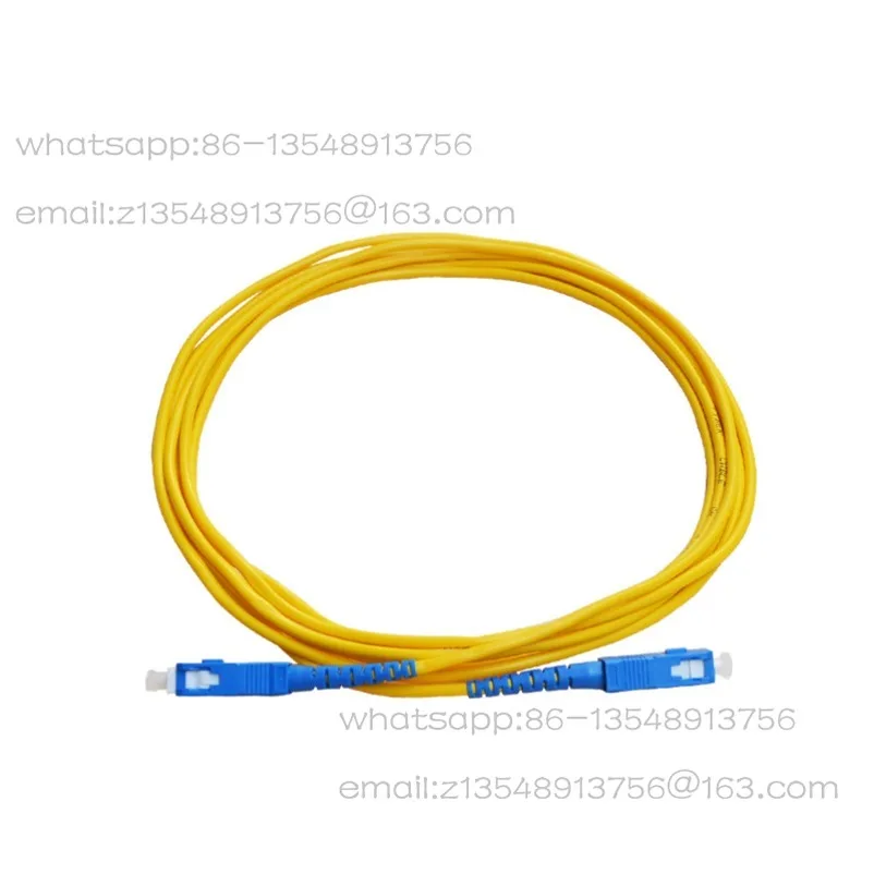 10 Pack Single-mode Fiber Jumper, Pigtail Jumper, Network Fiber Cable, Carrier Grade SC-SC/SC-FC/FC-FC/SC-LC/ST