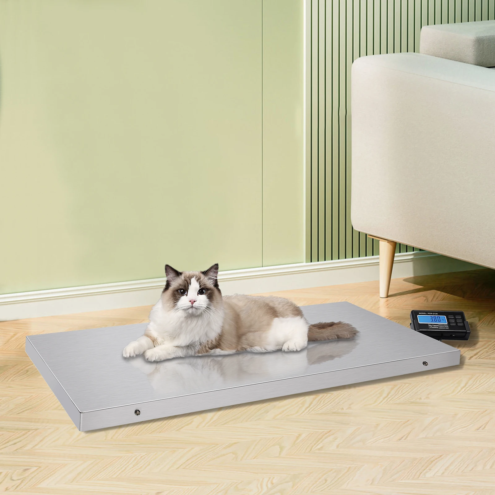 200KG Digital Pet Platform Scale LCD Display