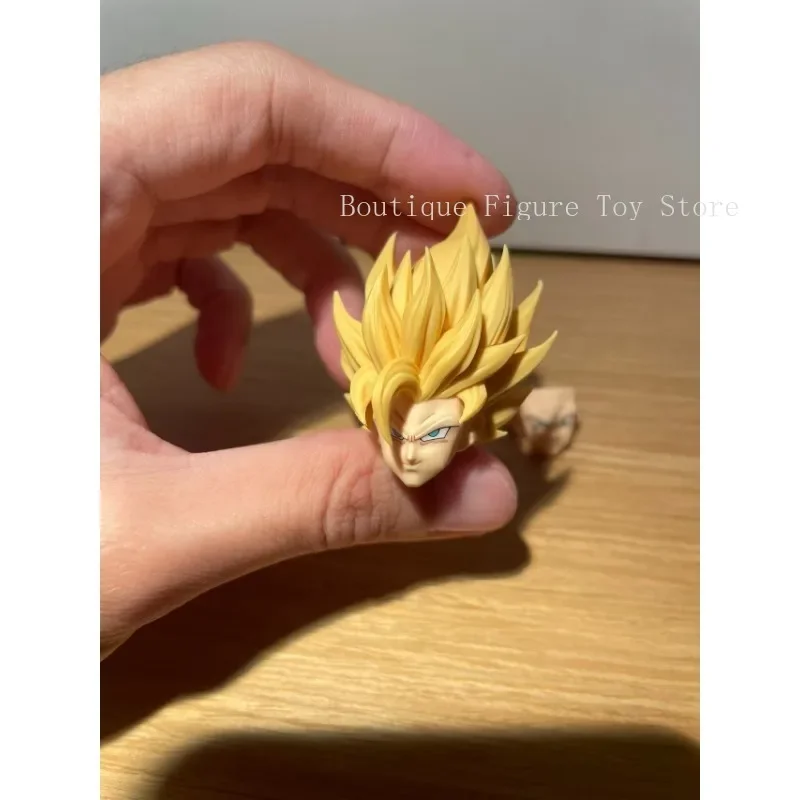 在庫ありジェシードラゴンボール SHF 伝説の孫悟空超サイヤ人 Ssj2 3.0 ヘッドアクセサリーアニメアクションフィギュアおもちゃモデル
