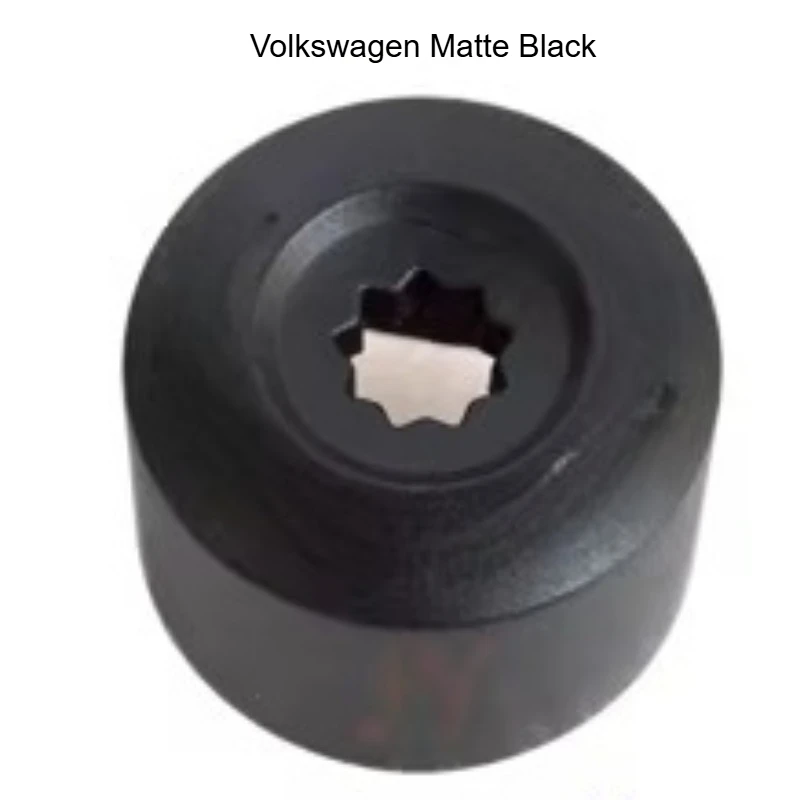 

Genuine Wheel Nut Protective Caps Hexagon Socket Smooth Finish Starlight Grey for Volkswagen for Touareg for Teramont for Sharan