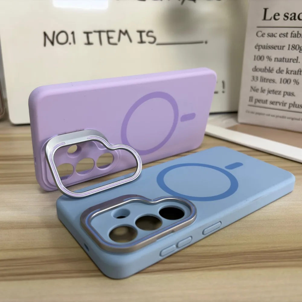 For Samsung Galaxy S26/S26 Ultra / Plus Case, Matte Silicone Anti-Fingerprint Cover, Sandstone Texture Soft Shell