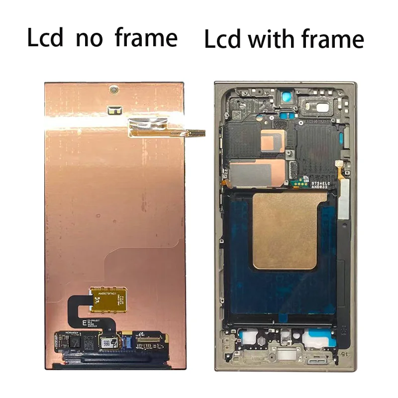 OLED For Samsung Galaxy S24 Ultra LCD With Frame Display Touch Panel Screen digitizer For Samsung s24 ultra LCD S928B, S928U