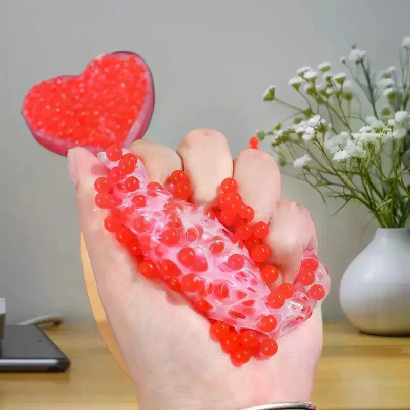 Willekeurig Een Nieuwe Liefde Anti-Stress Puistje Popping Fidget Toy Pinch Squeeze Zintuiglijk Speelgoed