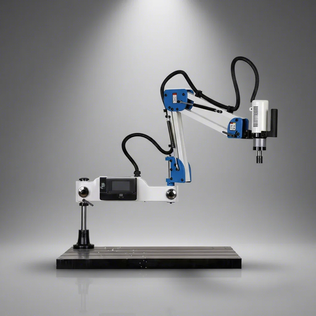 M3-M16 CNC Fully Auto Drilling Tapping Machine Extended Arm Threading Servo Motor Electric Multifunctional