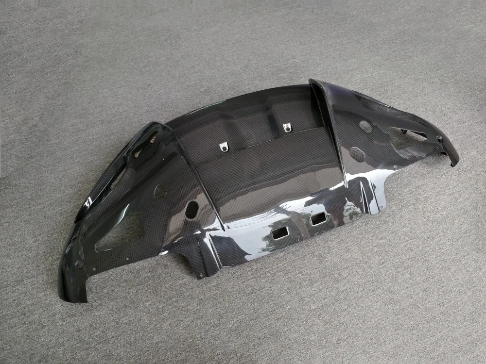 N Style Dry Carbon Fiber Rear Diffuser for Ferrari Roma 2020-2025