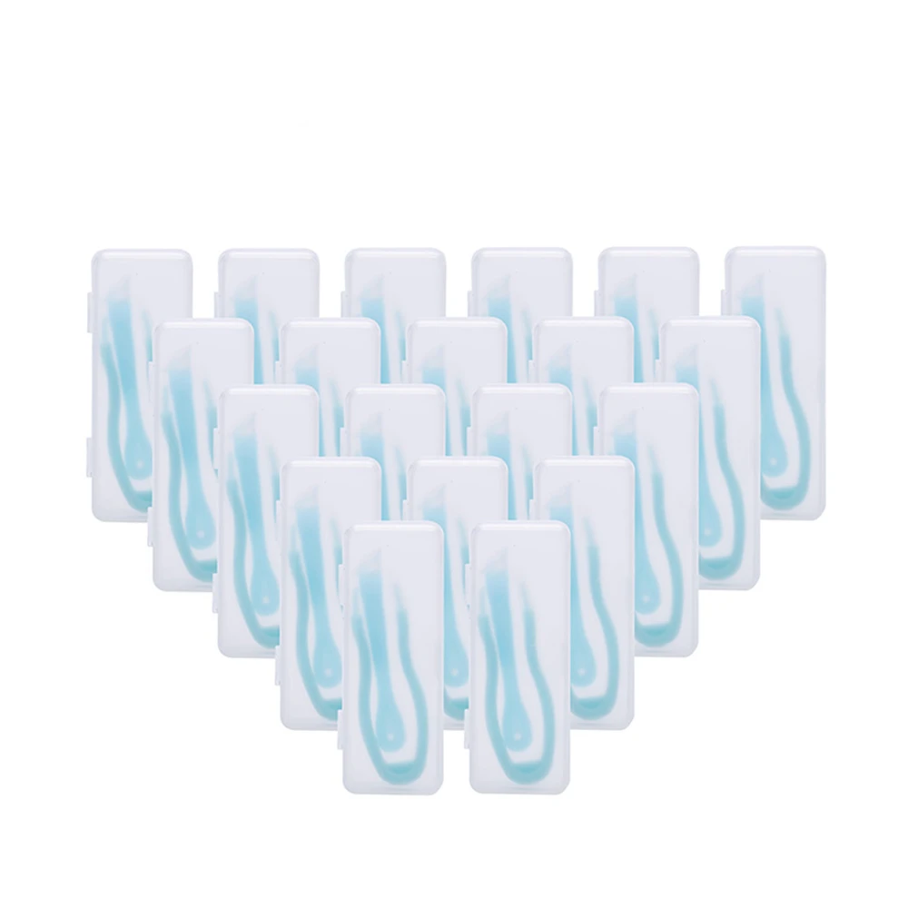 

20 Pieces Colorful Contact Lens Tweezers Set with Soft Tip Suction Stick Eye Care Tool by Dhoptical