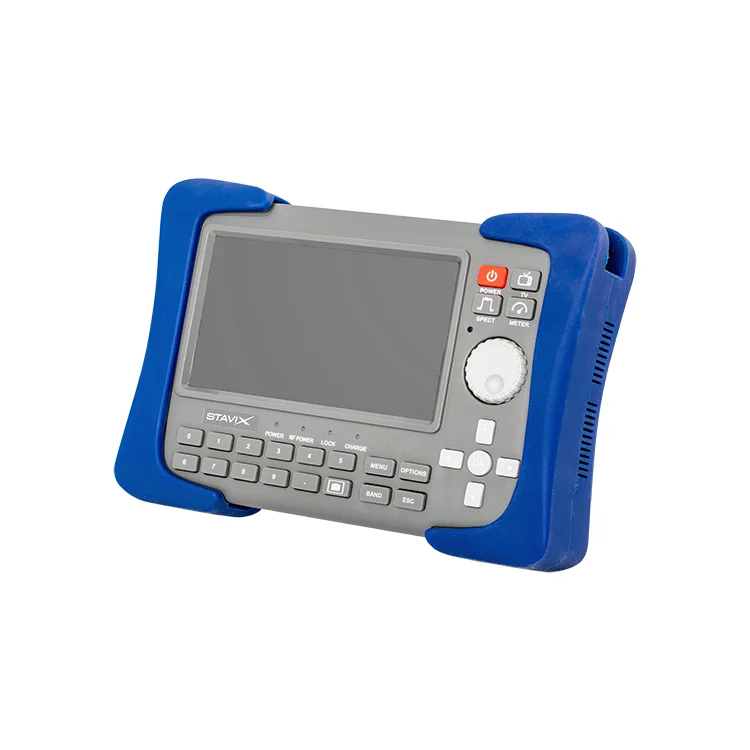 HEVC HD Pro Satellite 7 Inci + Terestrial + Cable Combo Signal Meter dengan Spectrum Analyzer & Constellation