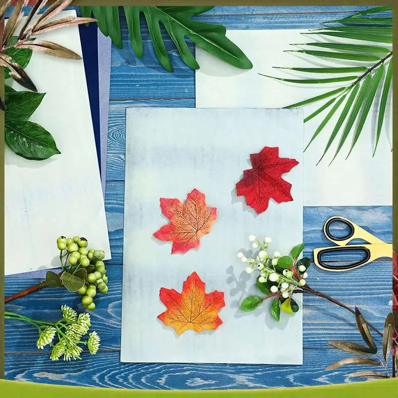 

New-100 Sheets Sunprint Paper Kit White Blues Paper High Sensitivity Sun Paper DIY Sun Printing Paper(A4/8.27X11.69 Inches)