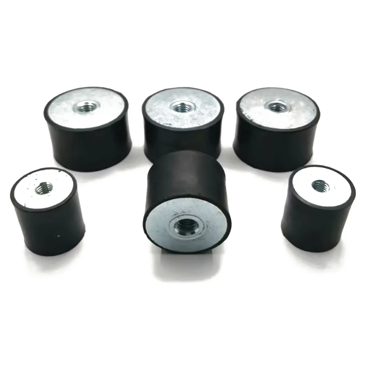 Rubber Shock Absorber Isolation Installation DE Type Single Threaded Internal Thread End M3 M4 M5 M6 M8 M10 M12 M16 M20