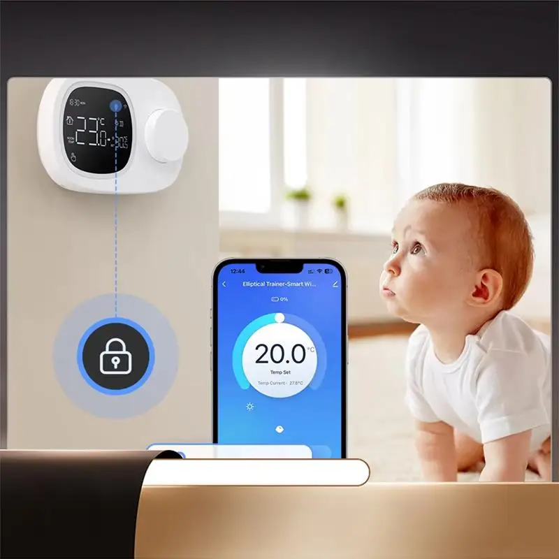 

Tuya Wi-Fi газовый котел термостат отопление/охлаждение вода газовый котел регулятор температуры низкая мощность для Alexa Google Home-N35R