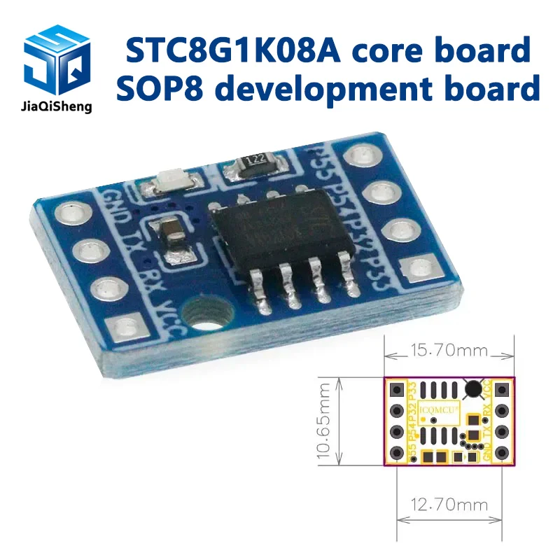STC8G1K08A Core Board SOP8 Development Board Demo Boardการเรียนรู้STC8 51 การเรียนรู้ไมโครคอนโทรลเลอร์