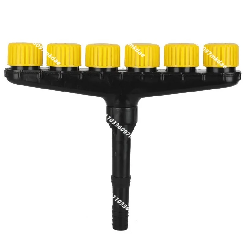 Multi-head spraying, porous sprayer head watering vegetable garden, watering water pipe sprinkler sprayer sprinkler