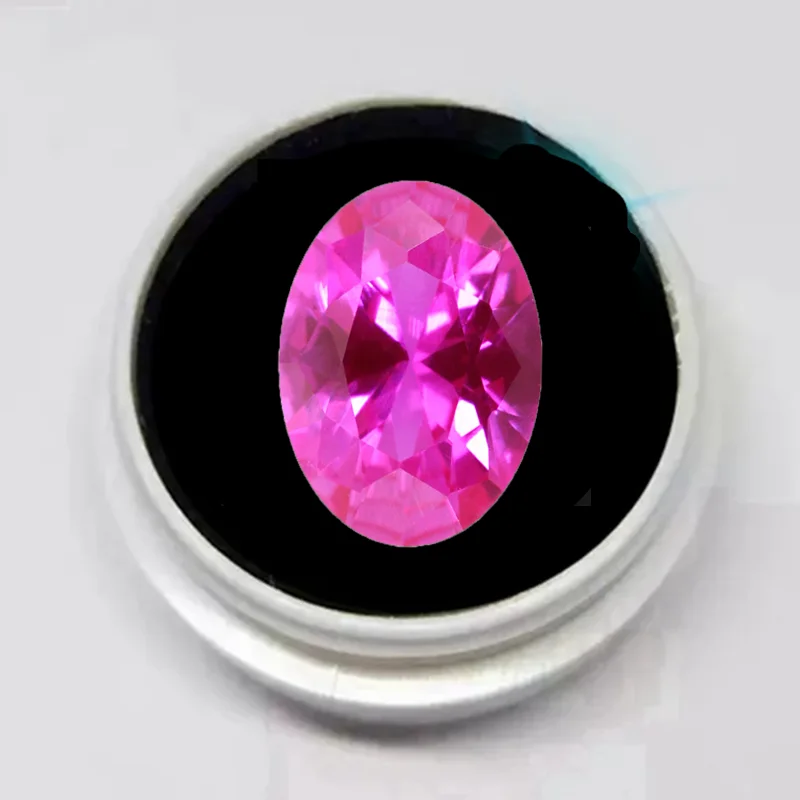 

Boxed High Quality Natural Pink Ruby Large Oval Cut For Jewelry Setting And Collection VVS Loose Gemstones