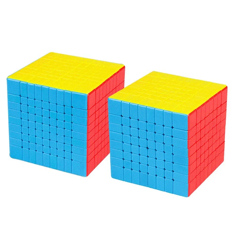 MOYU 4x4 5x5 6x6 7x7 8x8 Speed Cube Meilong Magic Cube Stickerless Speed Puzzle Cubes giocattoli regalo Cubo Magico giocattoli per bambini