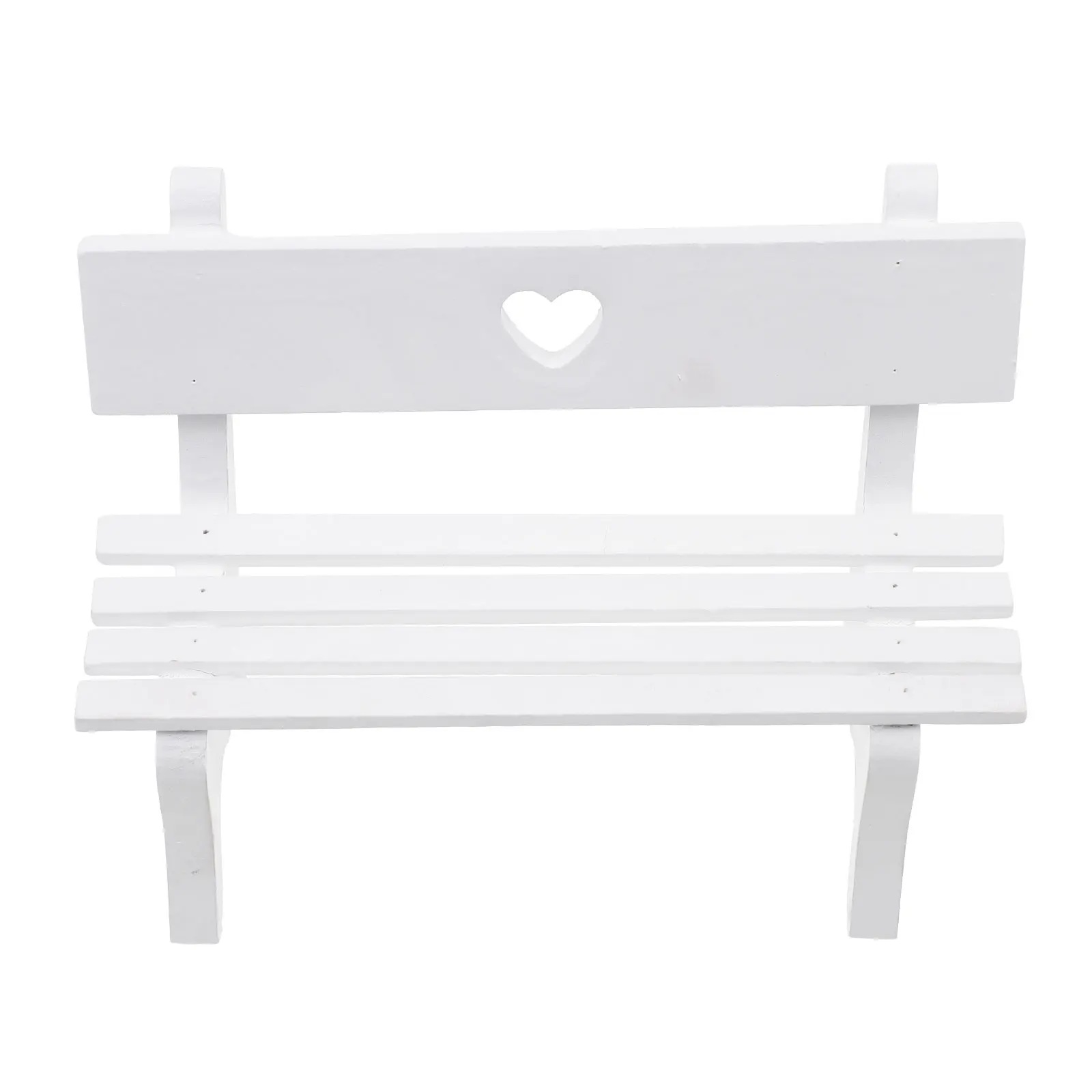 

Wooden Chair Mini Decor House Accessories Home Adornment Miniature Bench Small House Tool Playhouse Decor