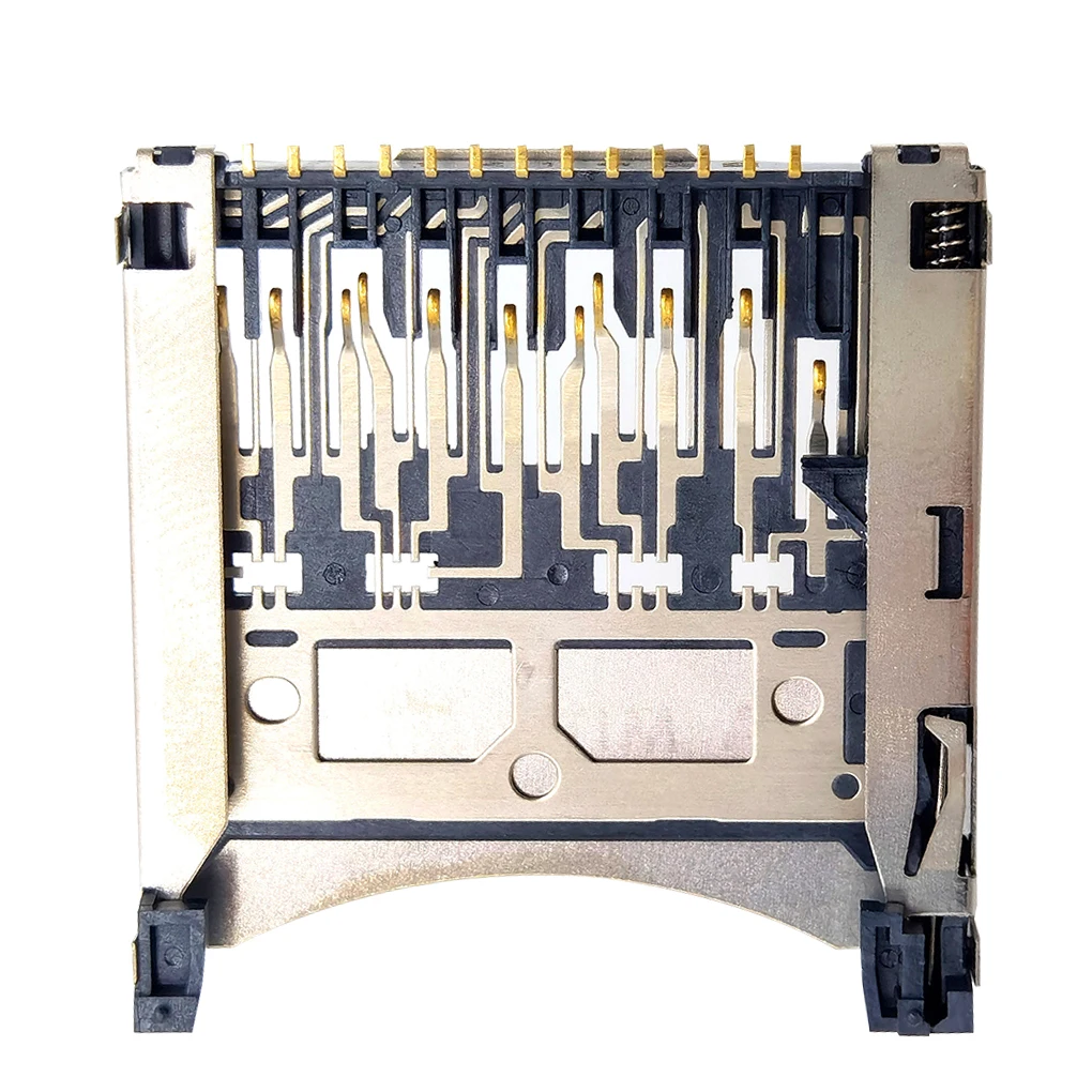 Slot para cartão sd, leitor de cartões, montagem de reparo, slots de leitura de memória, peça profissional de substituição para nikon d3200 d5200