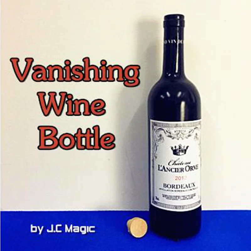 

Vanishing Wine Bottle - Magic Trick Close Up Street Bar Stage Magic Gimmick Illusion Mentalism Magia Toys Classic