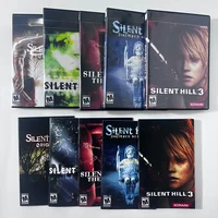 Silent Hill Series PS2 copia Burn Disc con consola de desbloqueo Manual de juegos controlador óptico Retro Videojuego lectura CD NTSC U/C y P