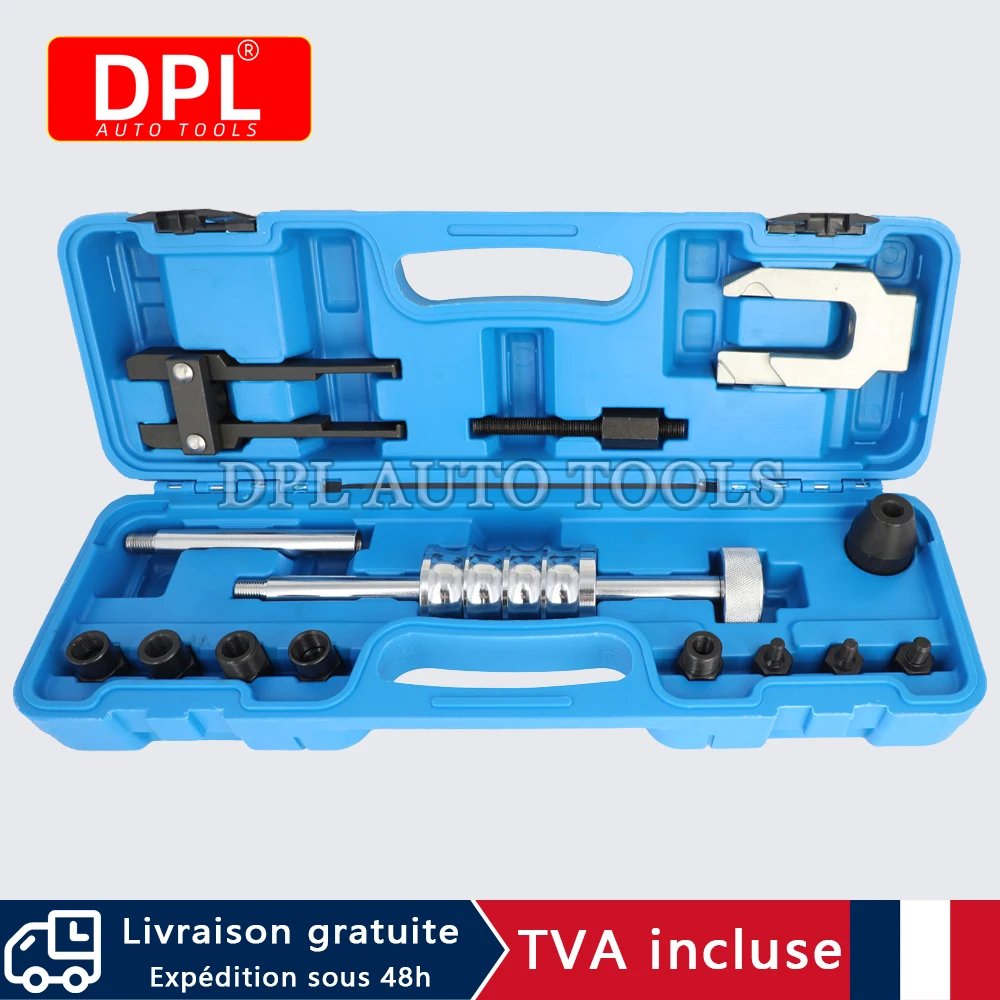 Kit Universale per Estrazione Iniettori Diesel con Martello a Scorrimento