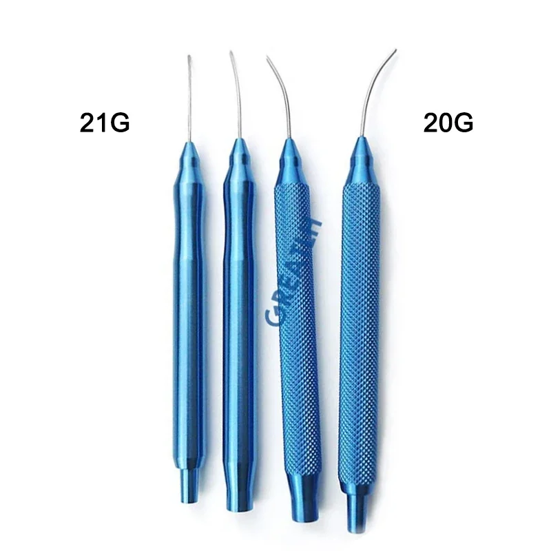 20G 21G 23G Irrigation and Aspiration Handpiece Eye Surgical Tools Titanium Alloy Ophthalmic Instrument