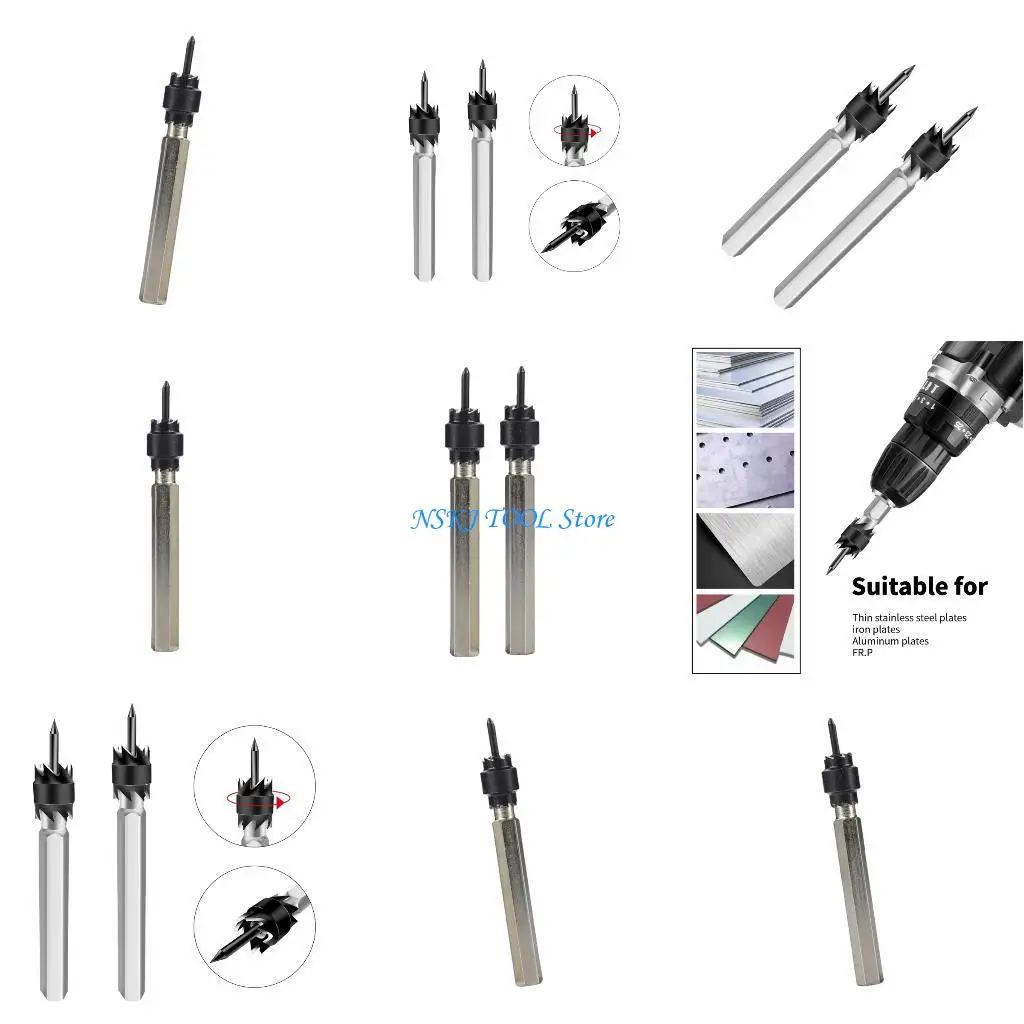 

L8RC Professional Spots Weld Remover Drill Bit for Efficient Removal of Welding Marks on Metal Hexagonal Shank