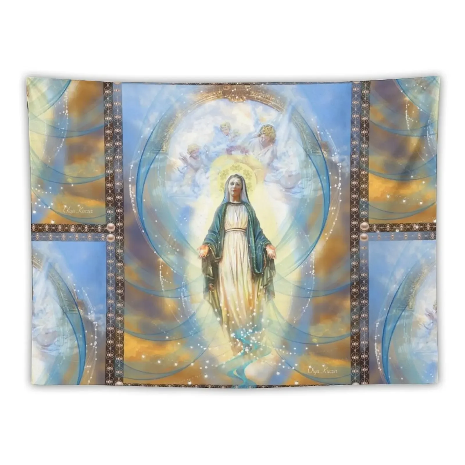 

Divine Mother Tapestry Decorative Wall Murals Room Decor Aesthetic Tapestry