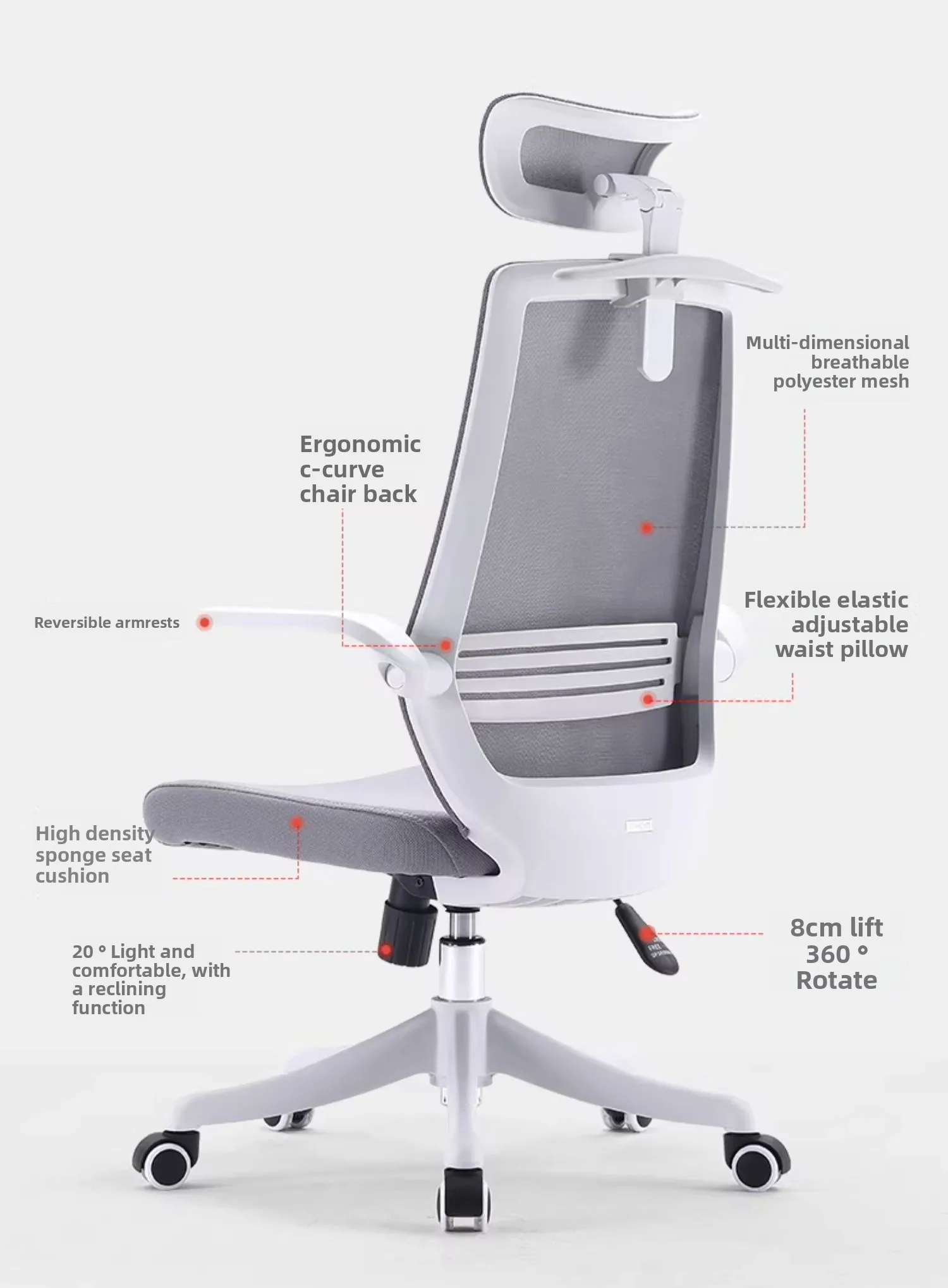 

Компьютерный стул M76, домашний стул, учебный стул, удобное сидячее офисное кресло, настольный эргономичный стул