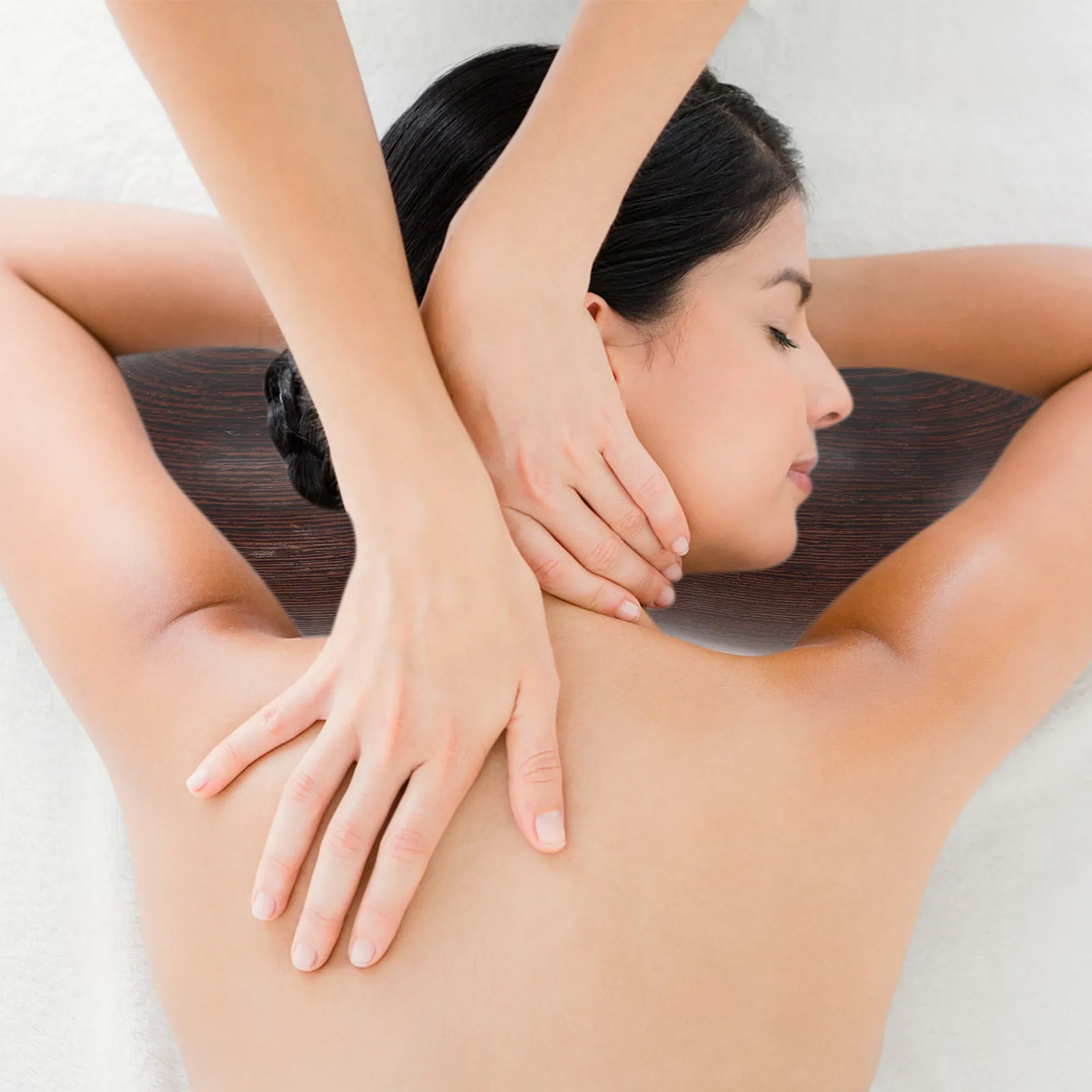 

Деревянная U-образная подушка для поддержки шеи, прочная ортопедическая подушка для шейного отдела, гладкая подушка для сауны и ванны, для облегчения боли в пояснице и позвоночнике, комфортный подголовник