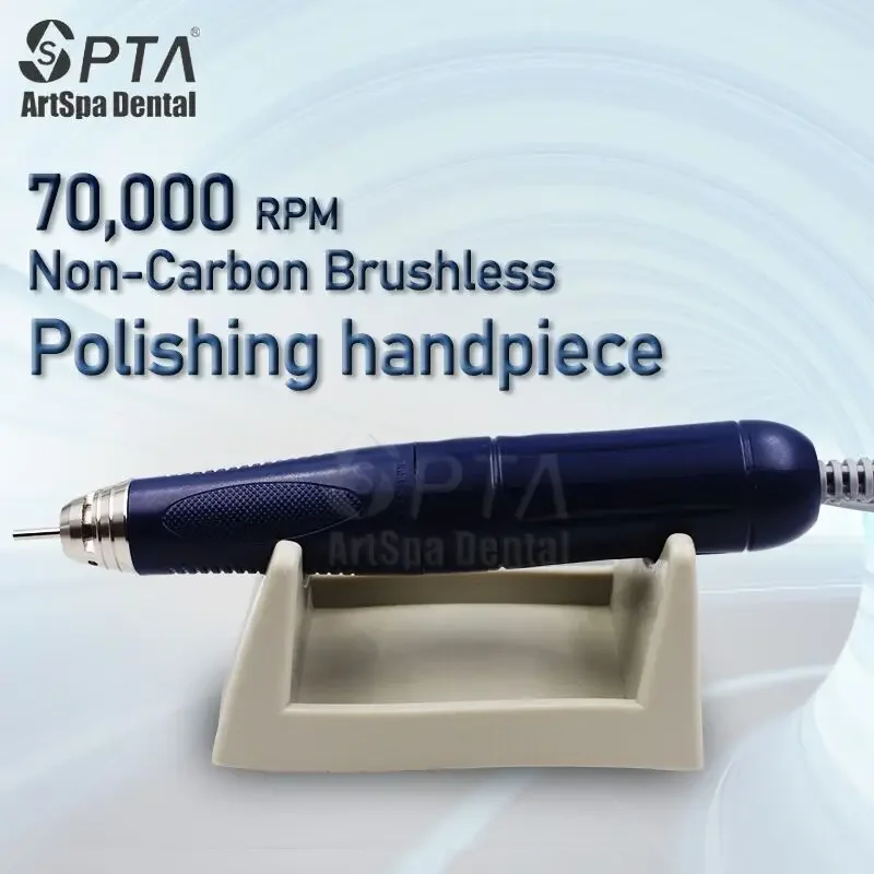 A Best 70000RPM Micromotor Polishing Hand Piece Diameter The Collet 2.35mm Torque Non-Carbon Brushless Drill for Lab Dentistrys