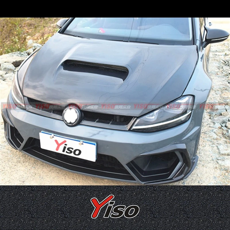 FOR VW GOLF 7 R GTI Rline Volkswagen GOLF 7 R GTI Rline Modified Carbon fiber Yiso HOOD