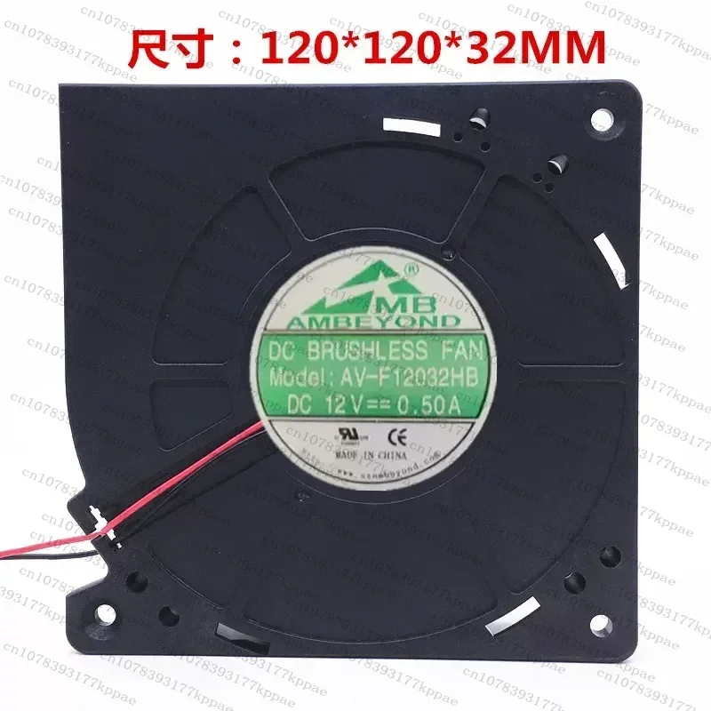 1PCS for AMBEYOND AV-F12032HB 12032 12V 0.50A Cushion Blower Turbo Fan New