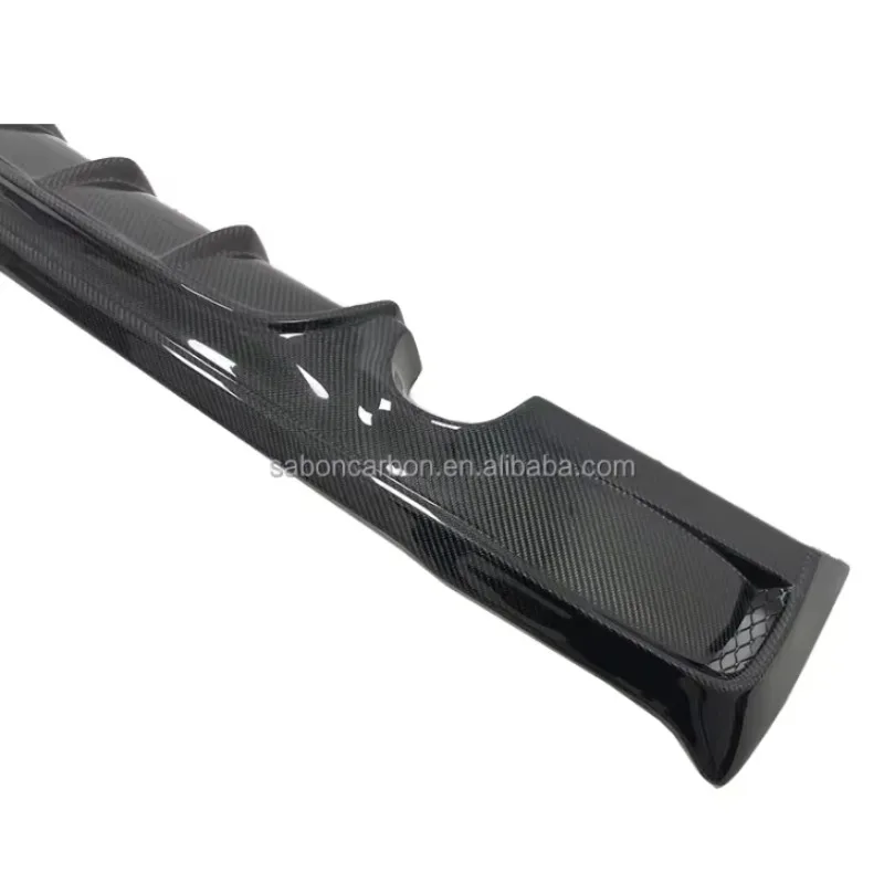 Style Carbon Fiber Universal Diffuser Rear Bumper Splitter for F87 M2 F22 M235i F23 M230i 2014 up