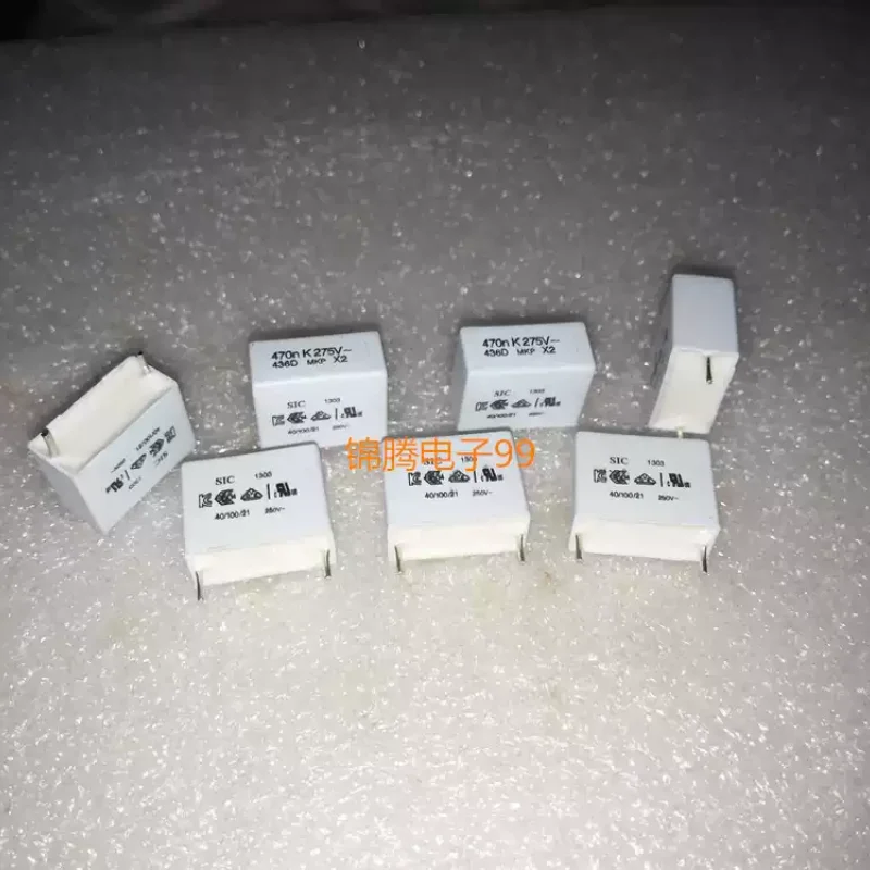 10-100pcs French SIC-SAFCO 436D series 0.47uf 275v (470nf/474) MKP non-polar thin film capacitor