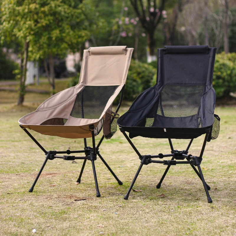 Silla ligera y portátil para mochilero, silla plegable para senderismo al aire libre, Camping, viajes, Playa y Picnic, 1 piezas