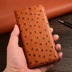 Business Wallet Real Leather Phone Case For Samsung Galaxy A40 A41 A42 A50 A50S A51 A52 A52S A53 A54 A55 Magnetic Flip Cover