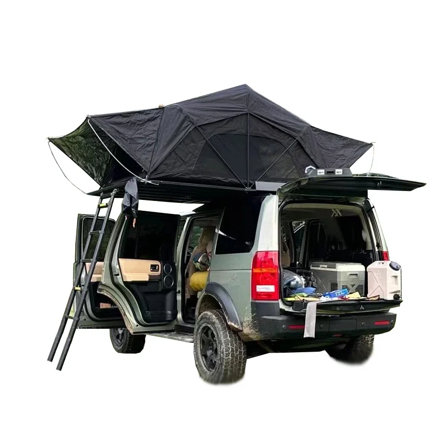 

EZNEST light weight roof tent anti condensation breathable aluminum alloy hard shell self driving tour 4x4 roof tent