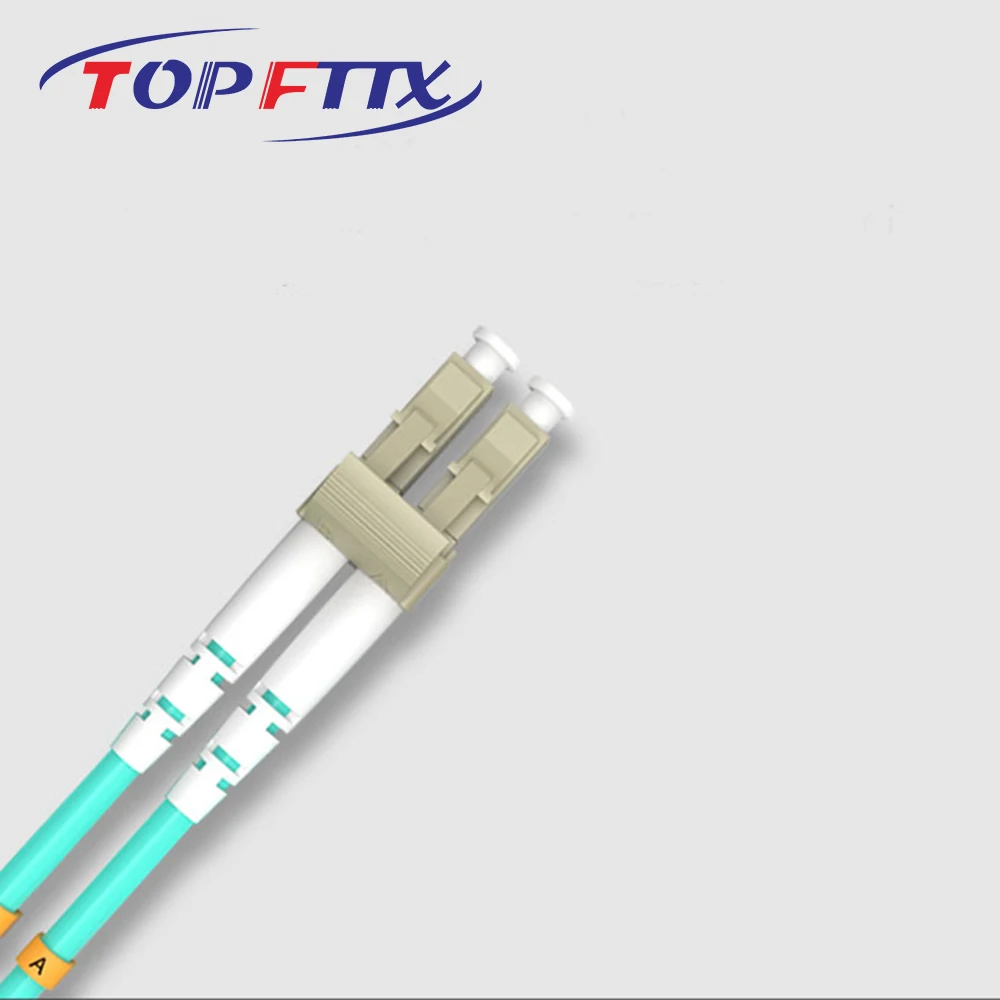 50 قطعة الاتصالات الصف 1 متر LC/UPC-LC/UPC دوبلكس 2.0 مللي متر الألياف البصرية التصحيح الحبل SM/OM2/OM3/OM4/OM5 الألياف البصرية التصحيح الحبل IL≥0.2dB