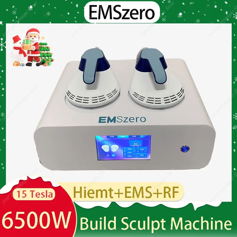 

2025 EMSzero RF machine Muscle stimulator 6500W 200HZ HI-EMT EMS Body Sculpting Fat Burning Slimming Machine