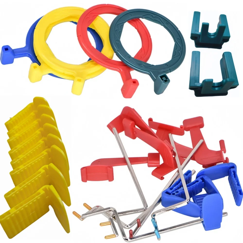 

1set dental x-ray film positioning system dental laboratory film x-ray positioning kit positionter holder dental tools instrumen