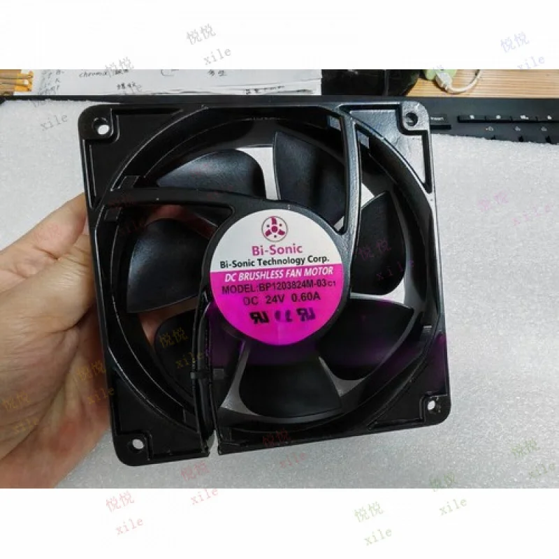 

LL for Bi-Sonic BP1203824M-03 120*120*38mm 24V 0.60A 2wire cooling fan